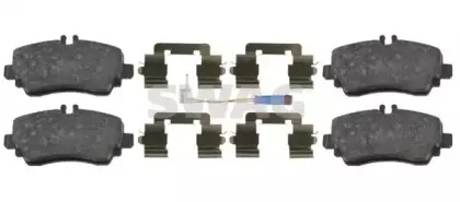 Комплект тормозных колодок, дисковый тормоз SWAG купить